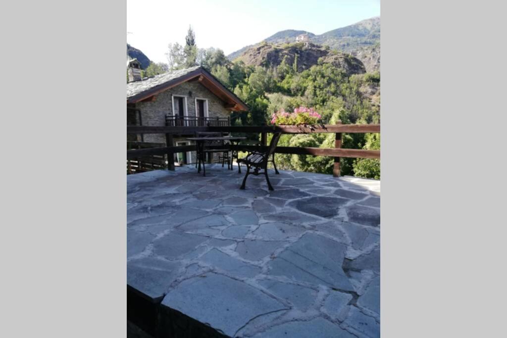 Ferienwohnung Sweet Terrace Arvier Exterior foto
